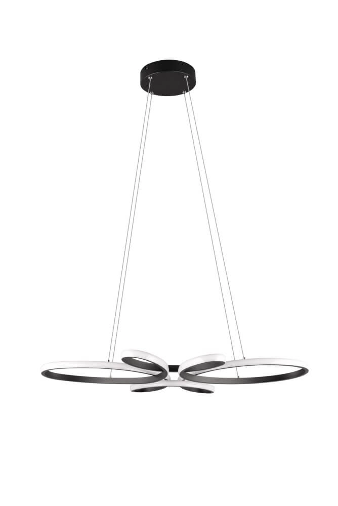 Design pendant lamp Fly black Trio 4017807600926