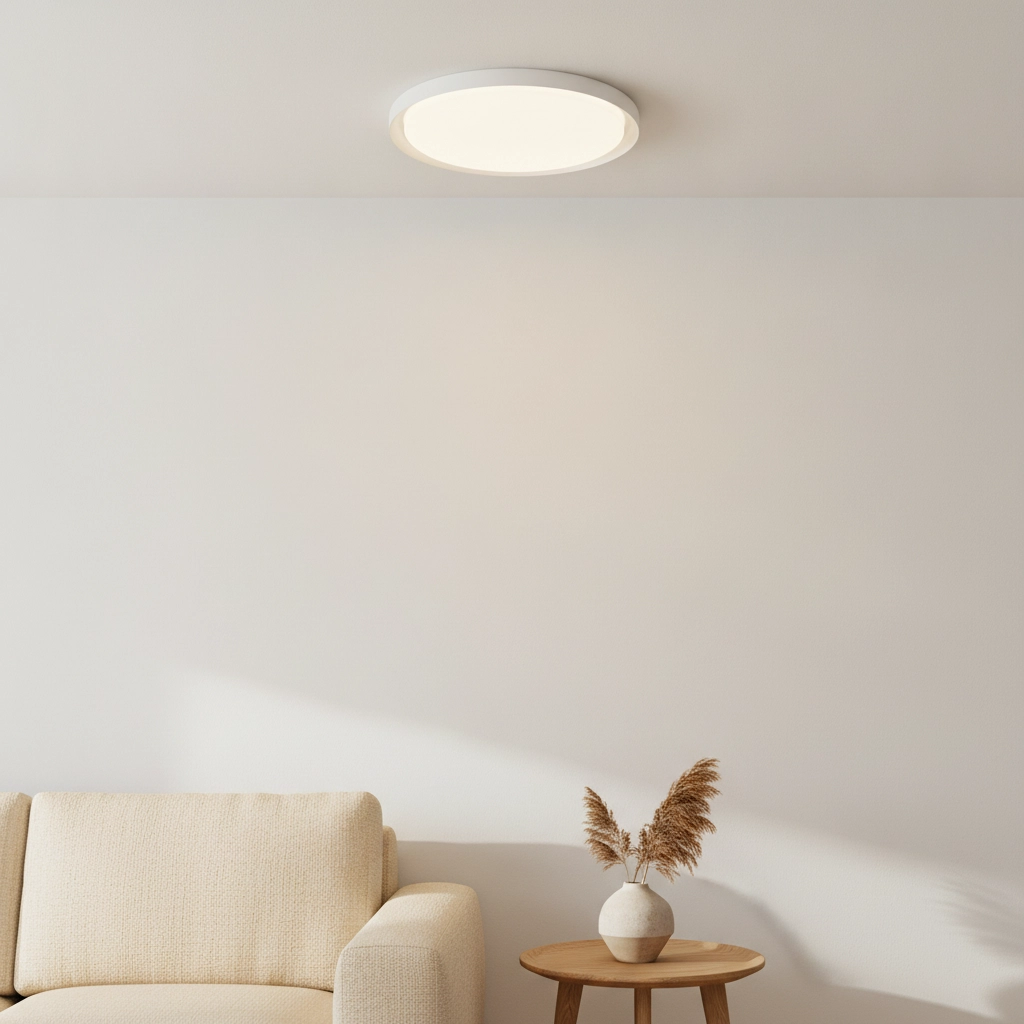 Ceiling light Troy white Ø 46cm