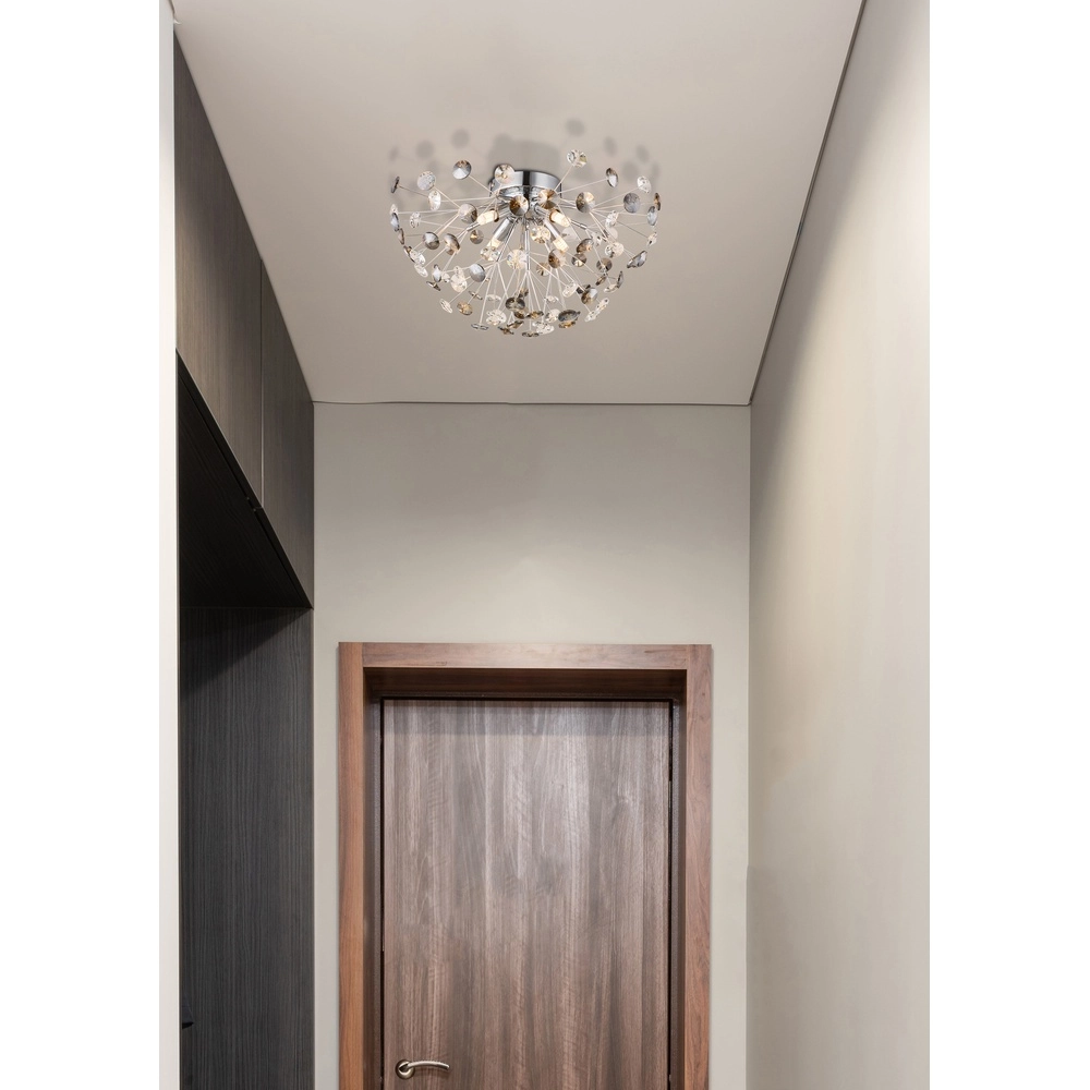 Ceiling lamp Katrina chrome Ø 45cm Globo 9007371481330
