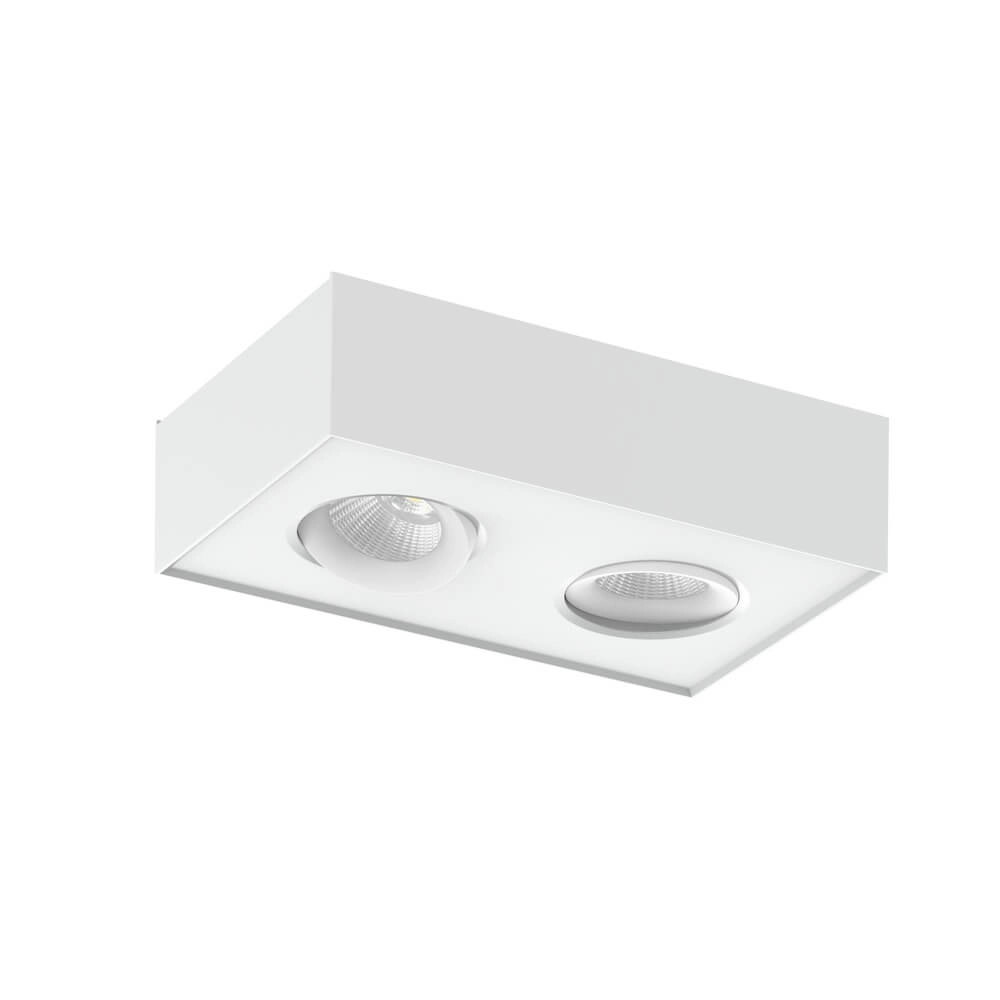 Design ceiling lamp Brooklyn double white