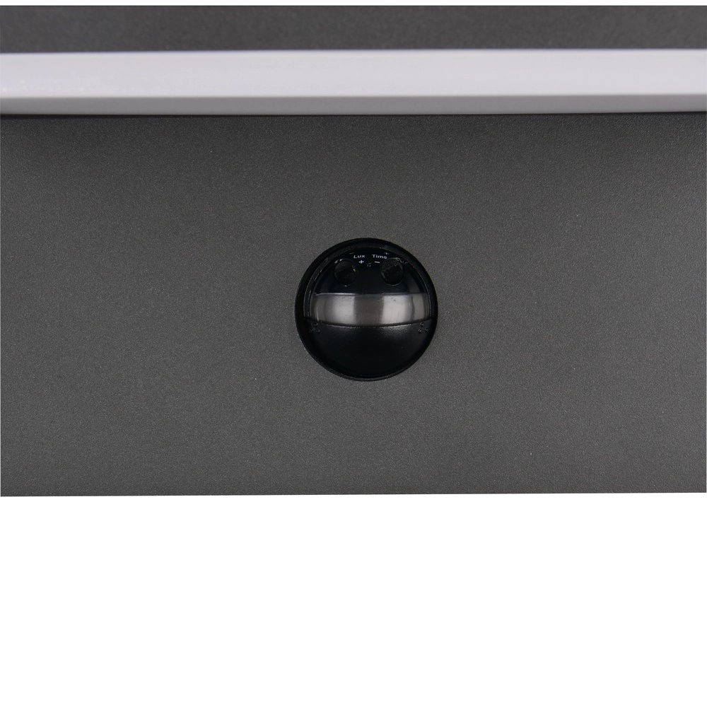 Modern wall lamp Ravi anthracite with sensor Trio 4017807686890