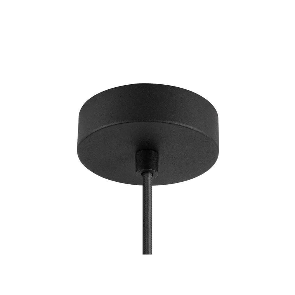 Sleek pendant lamp Light Eye 150 black Ø 15cm SLV 4024163295482