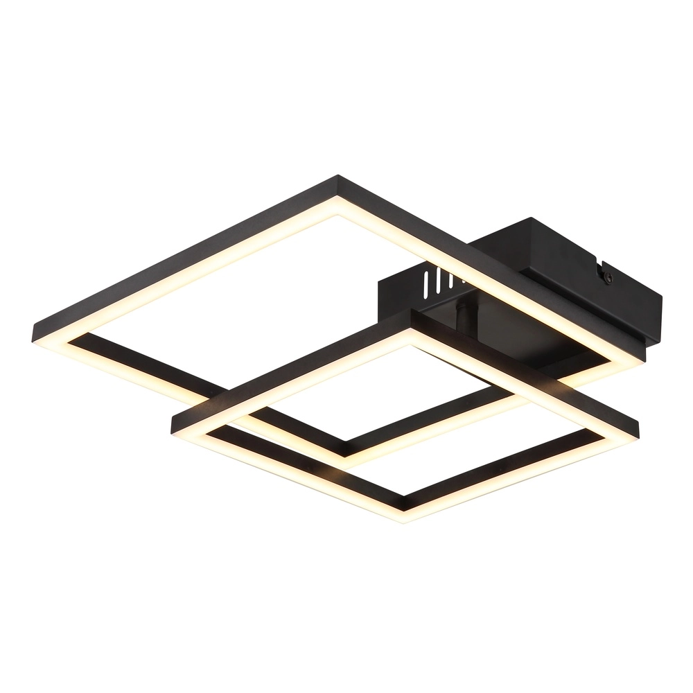 Sleek ceiling lamp Tyler Black Globo 9007371453818