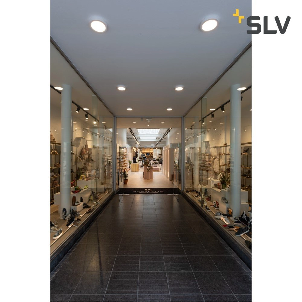 Led ceiling light Senser 24 Ø 21.5cm SLV 4024163232067