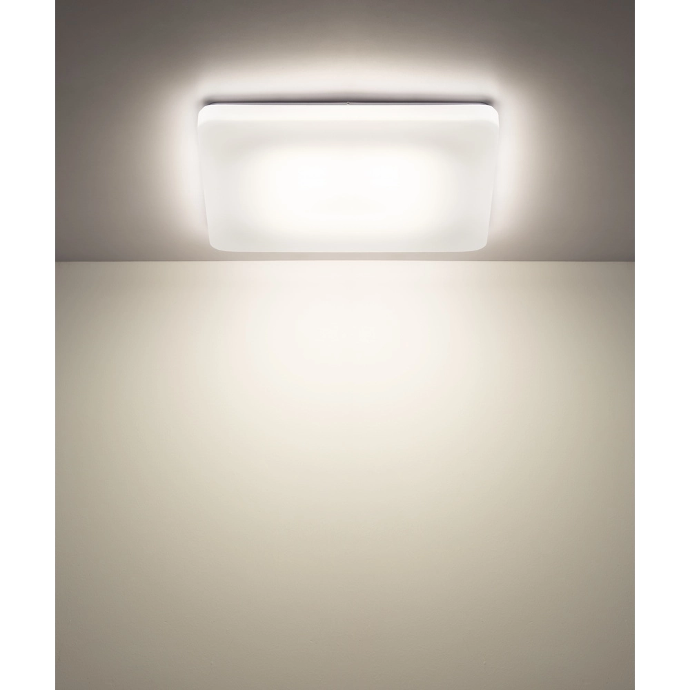 Ceiling lamp Donte Square White 41cm Globo 9007371586707