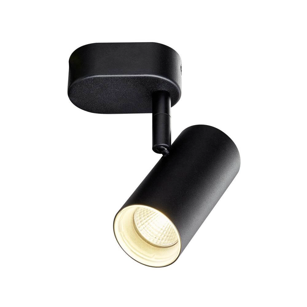 Surface-mounted spot Noblo black single adjustable SLV 4024163300445