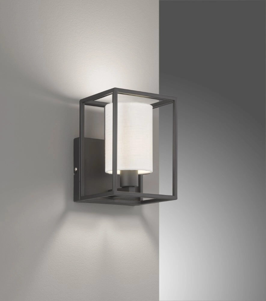 Rural wall lamp Gilli white hood Fischer & Honsel 4003694304054