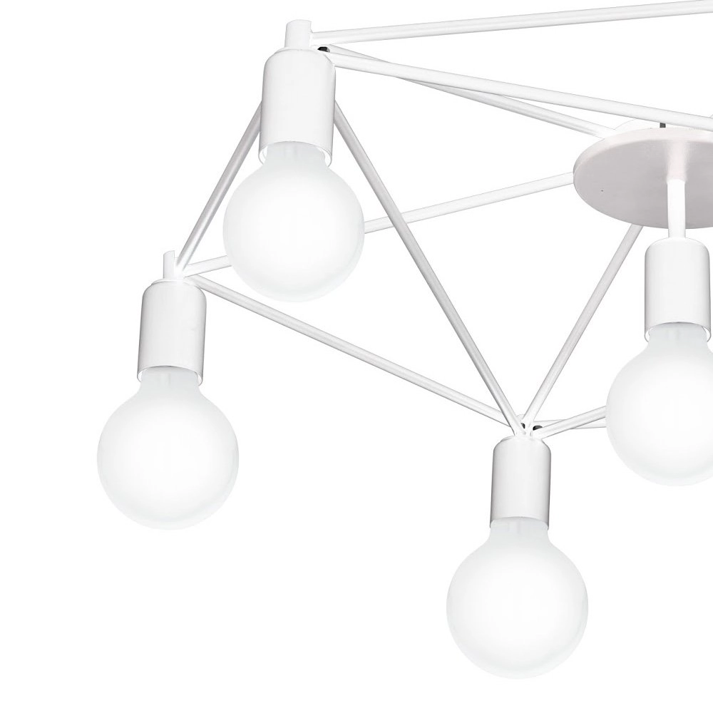 Ceiling light Staiti 7-light 76cm white Eglo 9002759978969