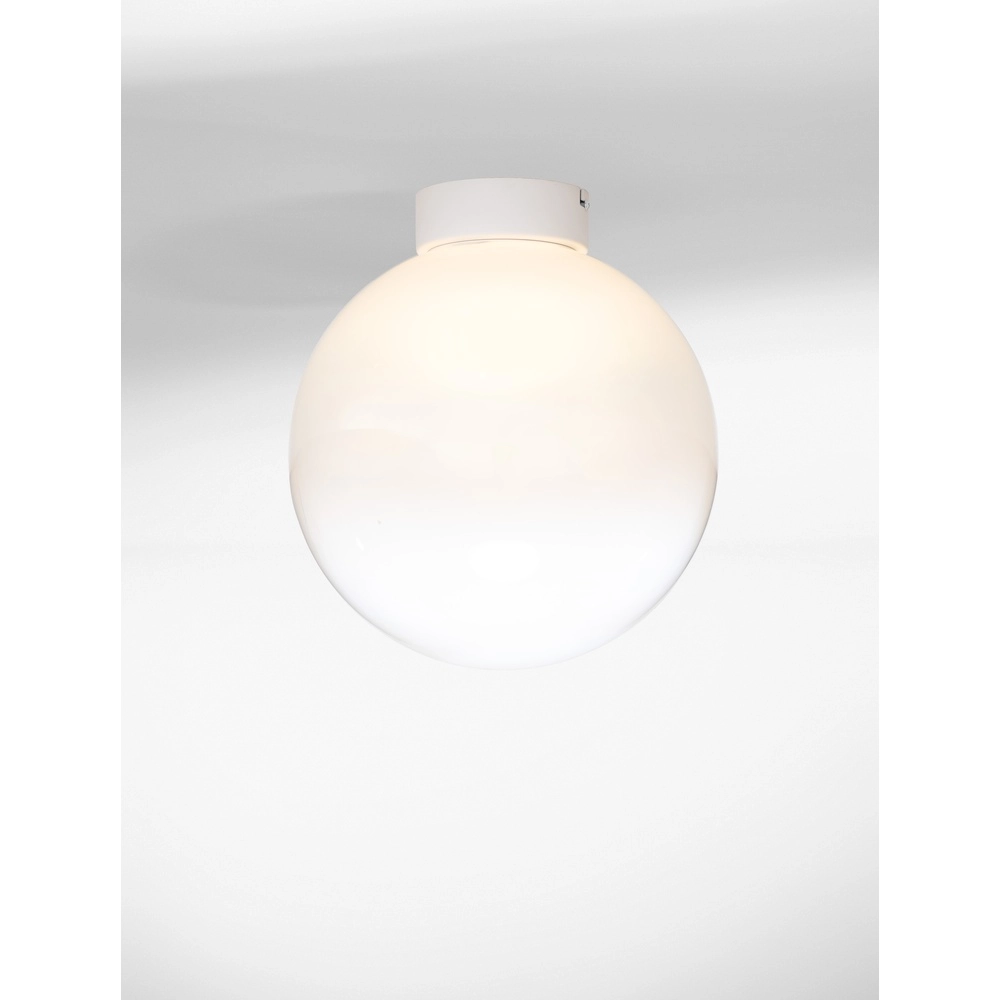 White ceiling lamp Bolita bulb Ø 30cm Lyora 5212017483607