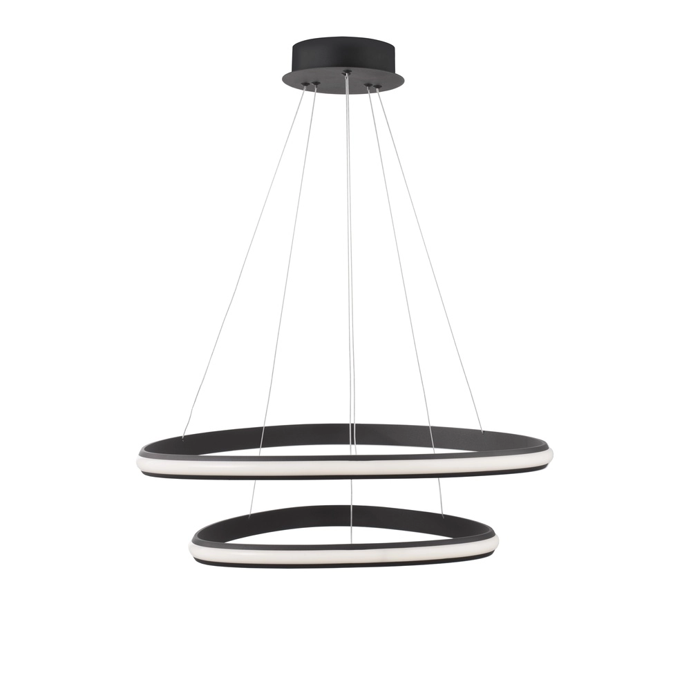 Design pendant lamp Aries black Ø 59cm Lyora 5212017419835