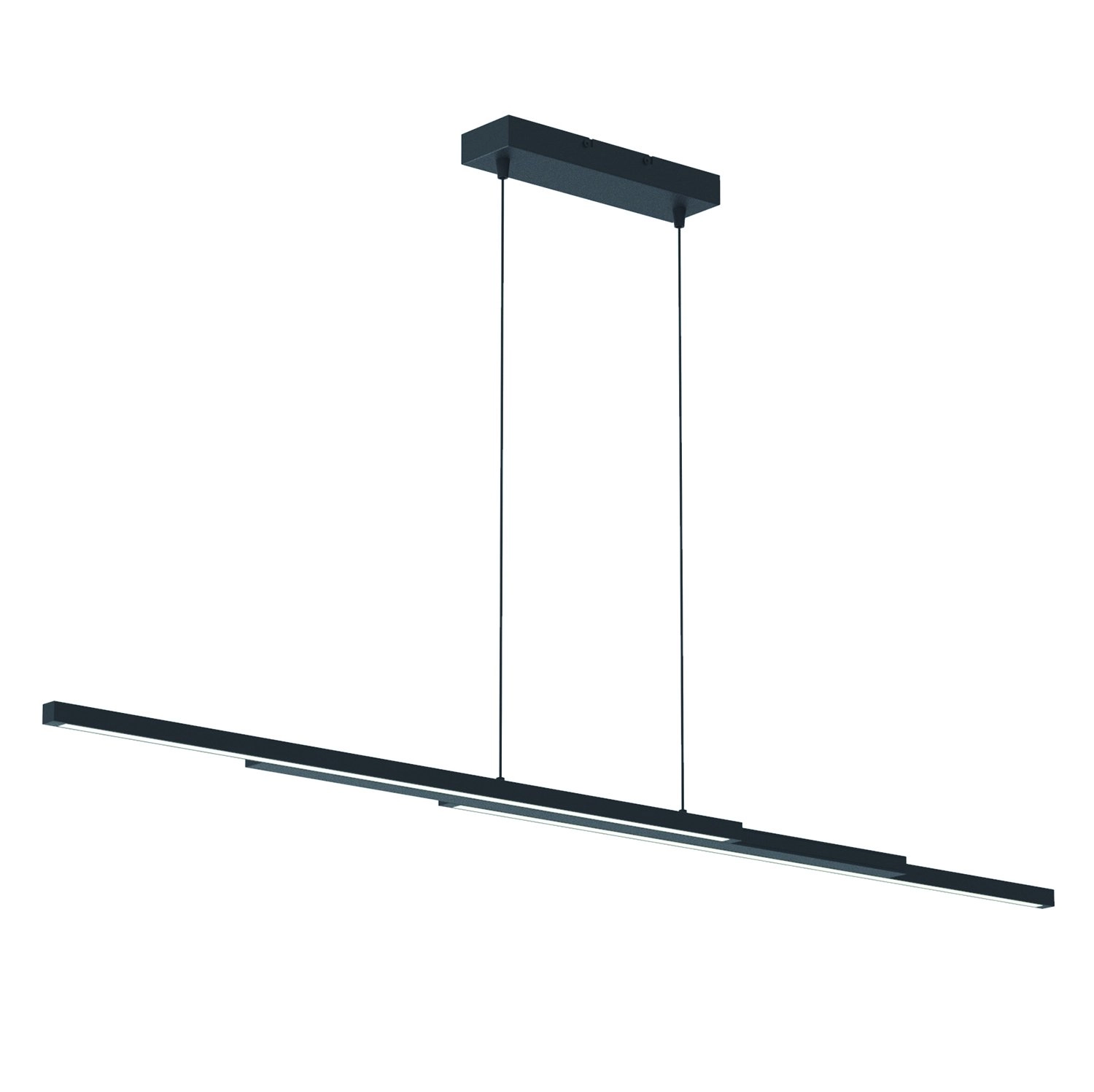 LED pendant light Zelena Motion adjustable 80cm black Steinhauer 8712746122770