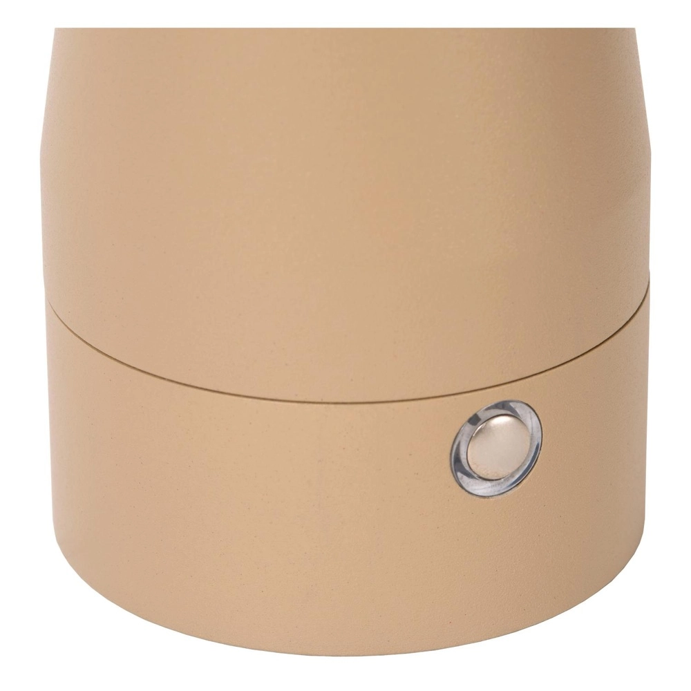 Rechargeable table lamp Ipsos taupe Lucide 5411212333988