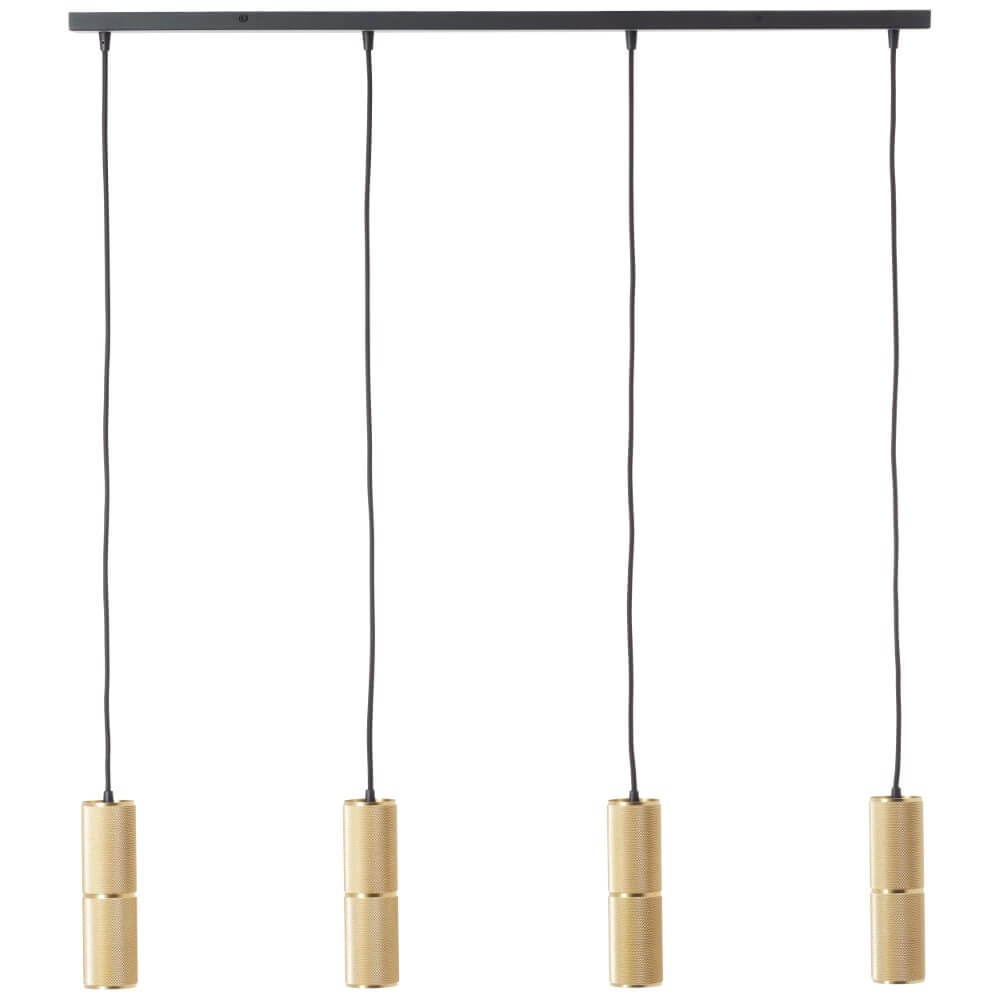 4-light pendant lamp Marty gold Brilliant 4004353438332
