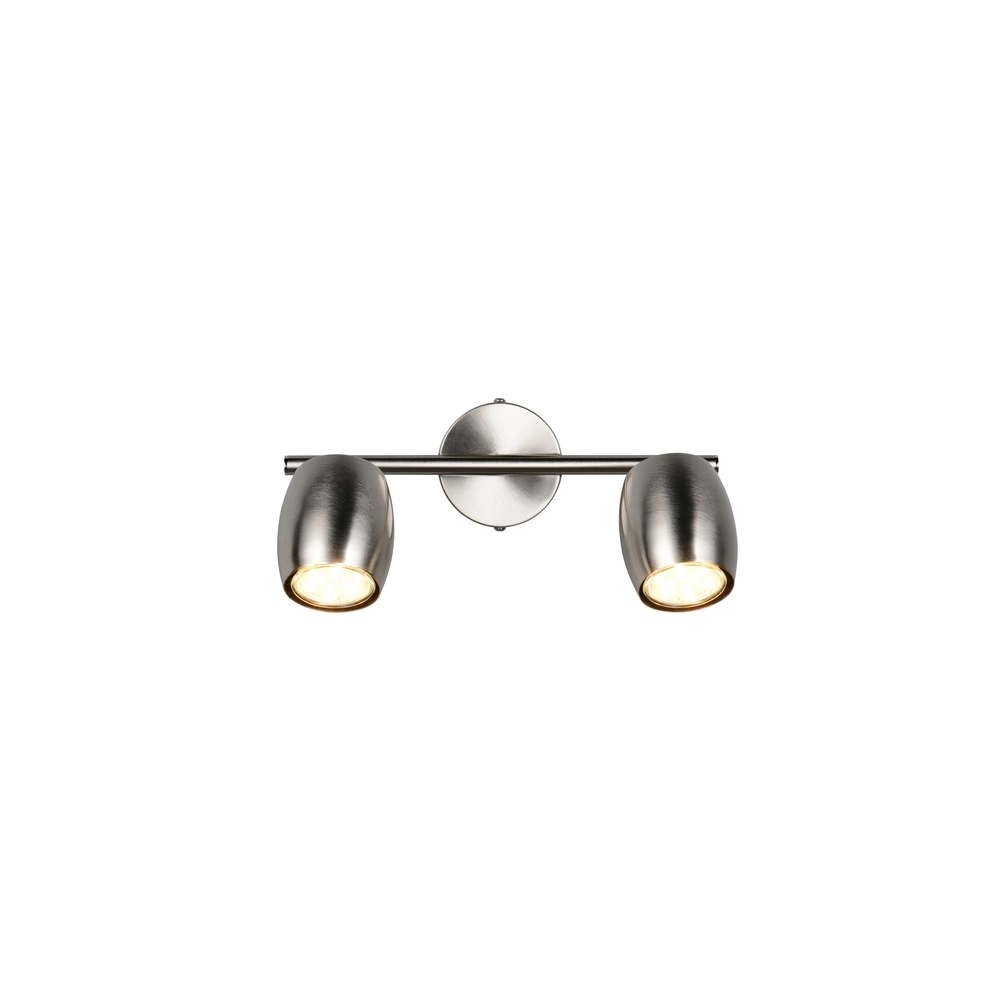 Ceiling lamp Nancy 2-light nickel Trio 4017807656688