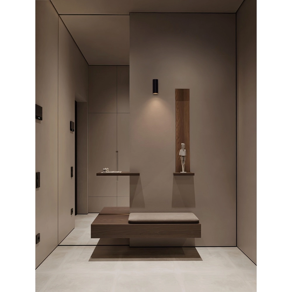 Wall spotlight Mor black Lyora 5212017475718