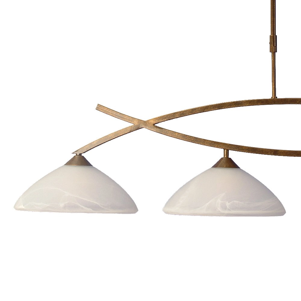 Dining room hanging lamp Verona 1 4-light bronze brown Masterlight 8718121005393