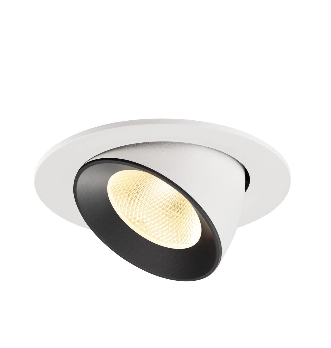 Recessed spotlight Numinos Gimble L white/black 3000K - 20deg SLV 4024163310246
