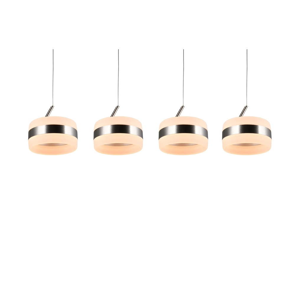 Design pendant lamp Dios nickel 4-lights Trio 4017807657647