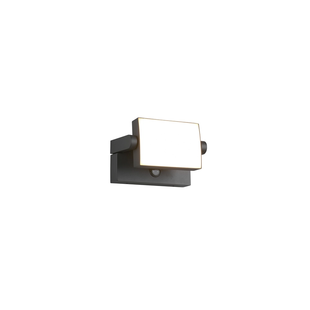 Directional wall lamp Kansas anthracite with sensor Trio 4017807603576