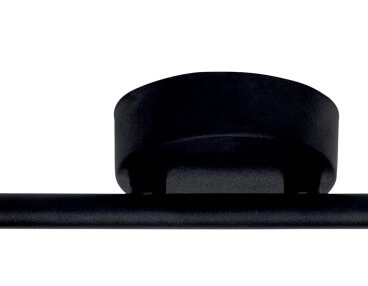 Black ceiling lamp Elhi 2-light Brilliant 4004353306556