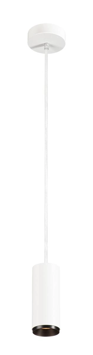 Pendant lamp Numinos S white/black 2700K - 24deg