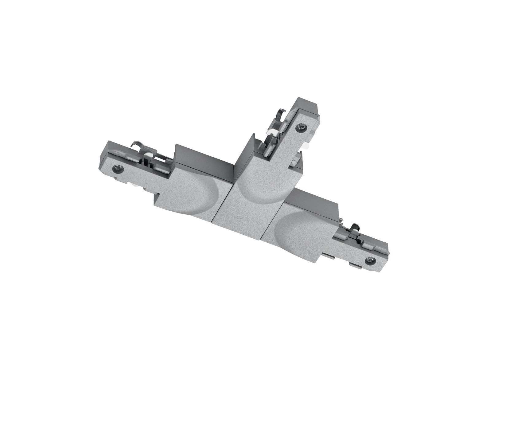 2-phase T-connector Duoline earth left gray