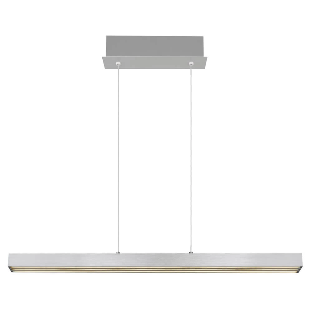 Design pendant lamp Ethan 150cm brushed Globo 9007371474233