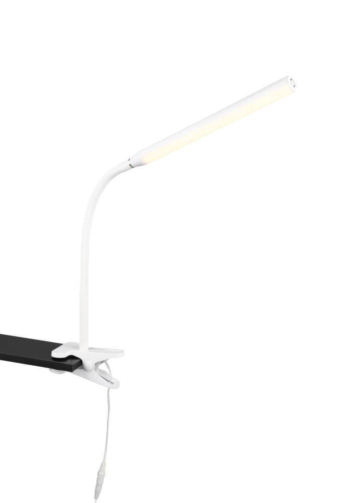 Clamp desk lamp Nevada Flexible - White Trio 4017807618150