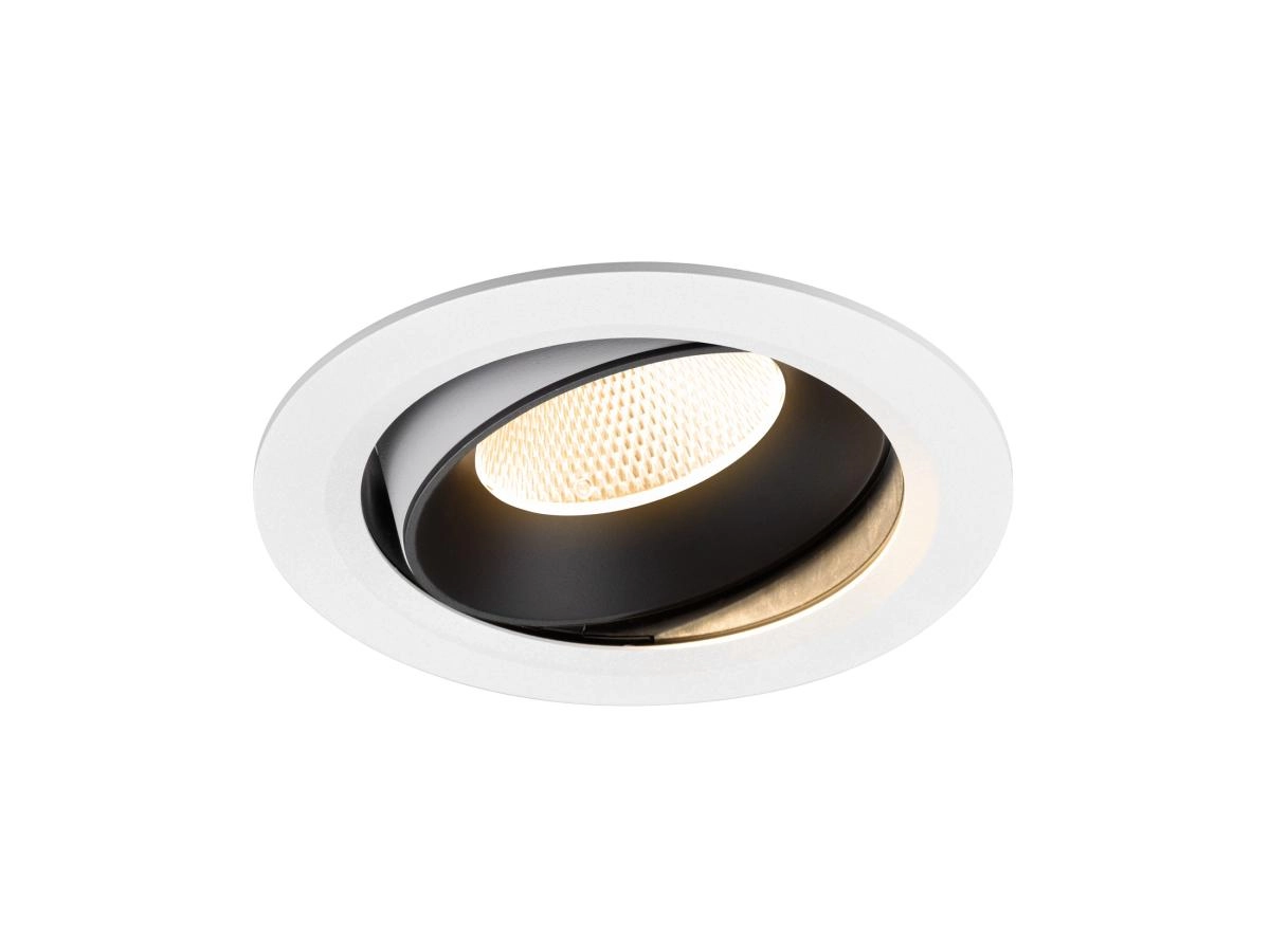 Recessed spotlight Numinos Move XL white/black 2700K - 20deg