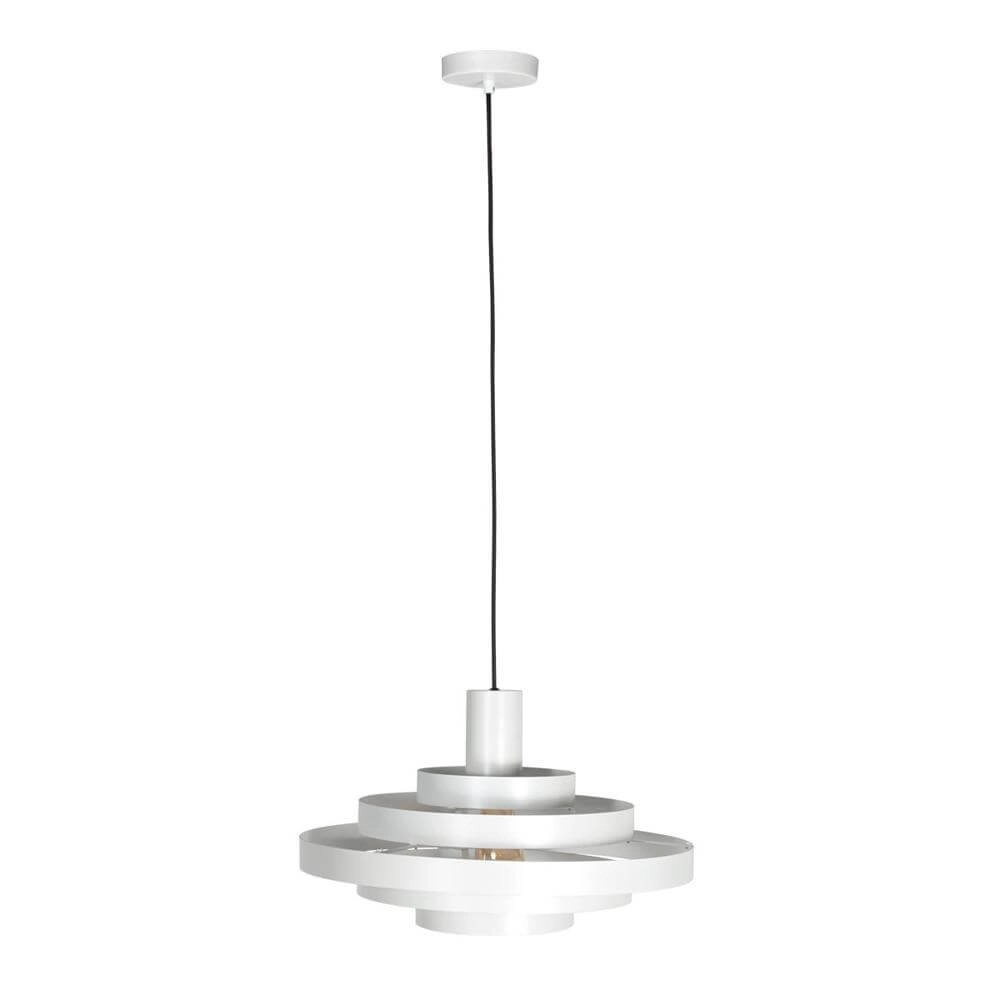 Design pendant lamp Halo Cirque white Ø 50cm Steinhauer 8712746178326