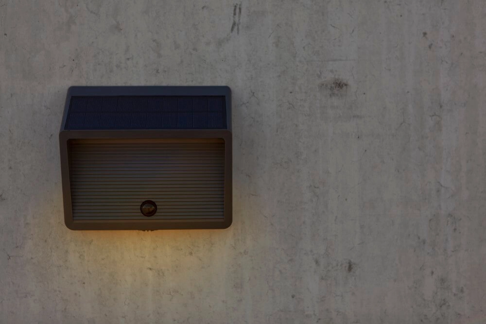 Solar wall lamp Linko design anthracite Lutec 6939412015491