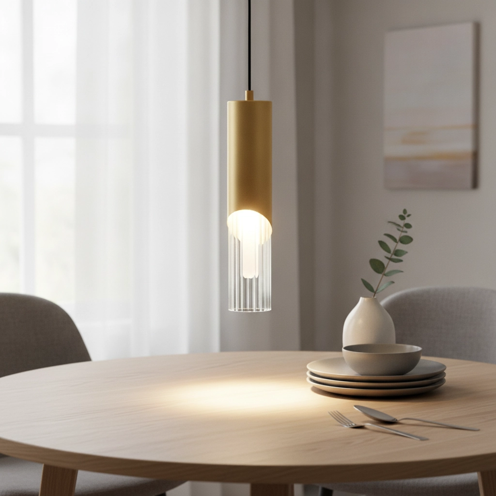 Design pendant lamp Modesto Ø 8cm gold
