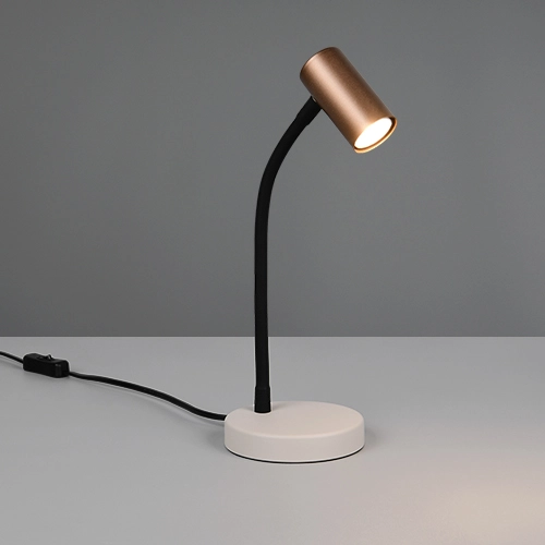 Table lamp Taryn Design mocha brown