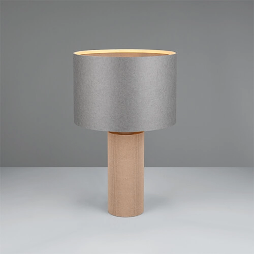 Bamboo table lamp Canio Ø 30cm