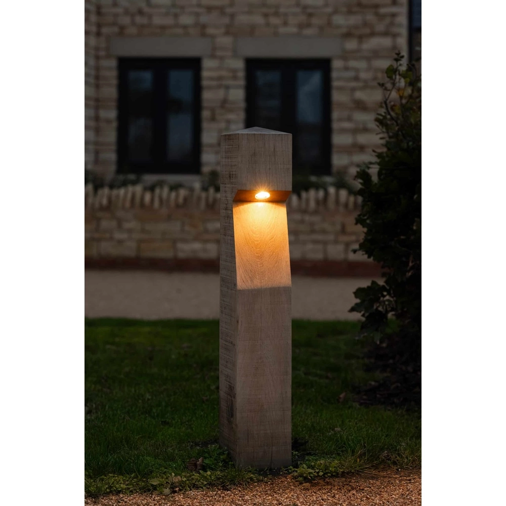 Wooden path lighting Eye 100 Accoya - 10x10x90cm - 2700K