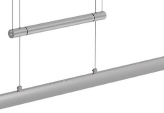 Stainless steel pendant lamp Profilo Height adjustable Steinhauer 8712746148480