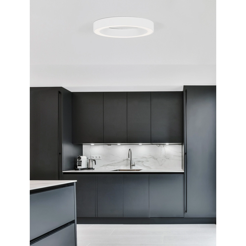 Ceiling lamp Morbido white Ø 60cm Lyora 5212017438577