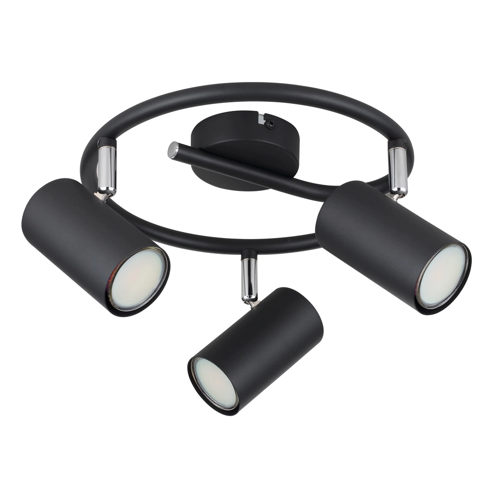 3-light ceiling lamp Allvi Black Globo 9007371448760