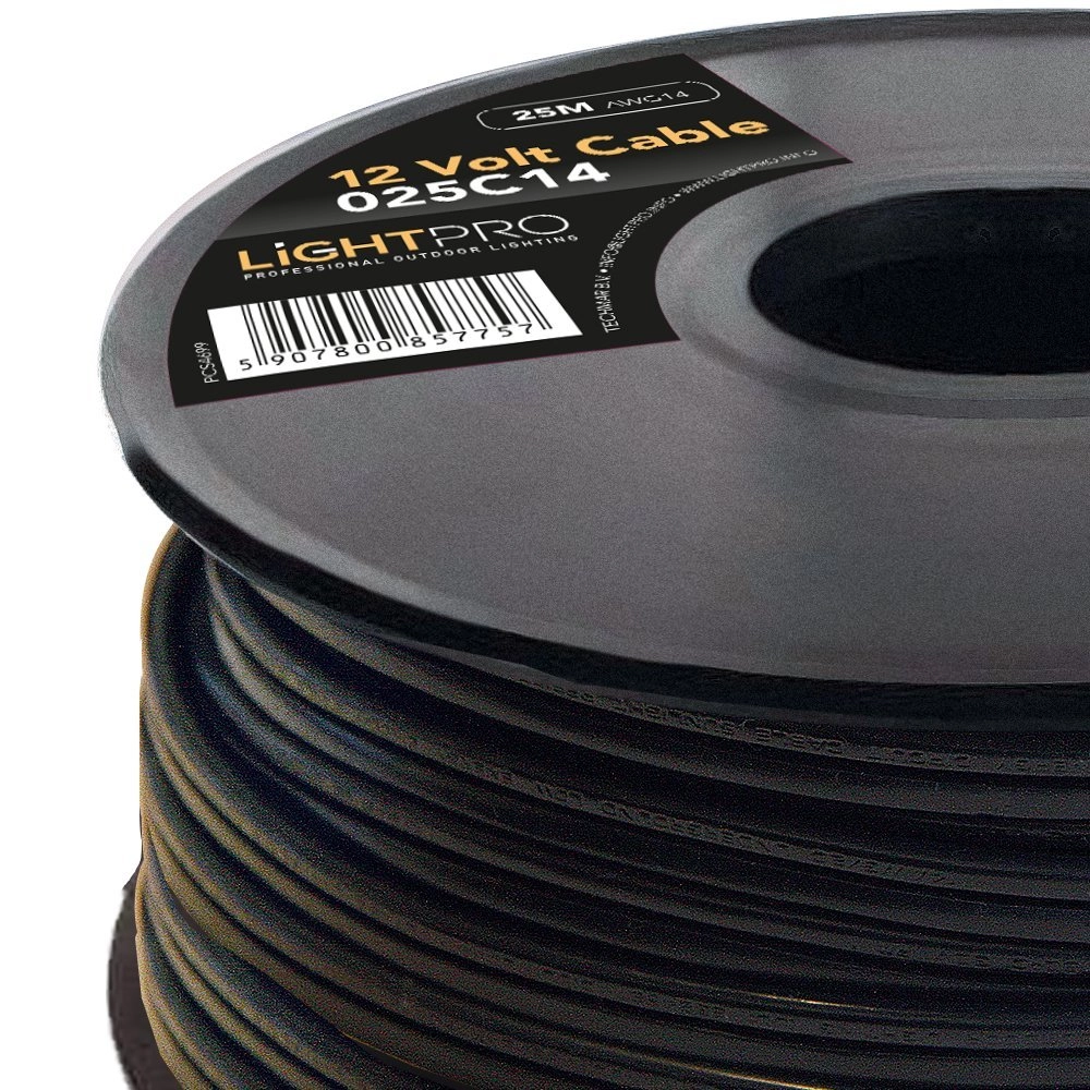 Cable 12 volts AWG14 - 25 Lightpro 5907800857757
