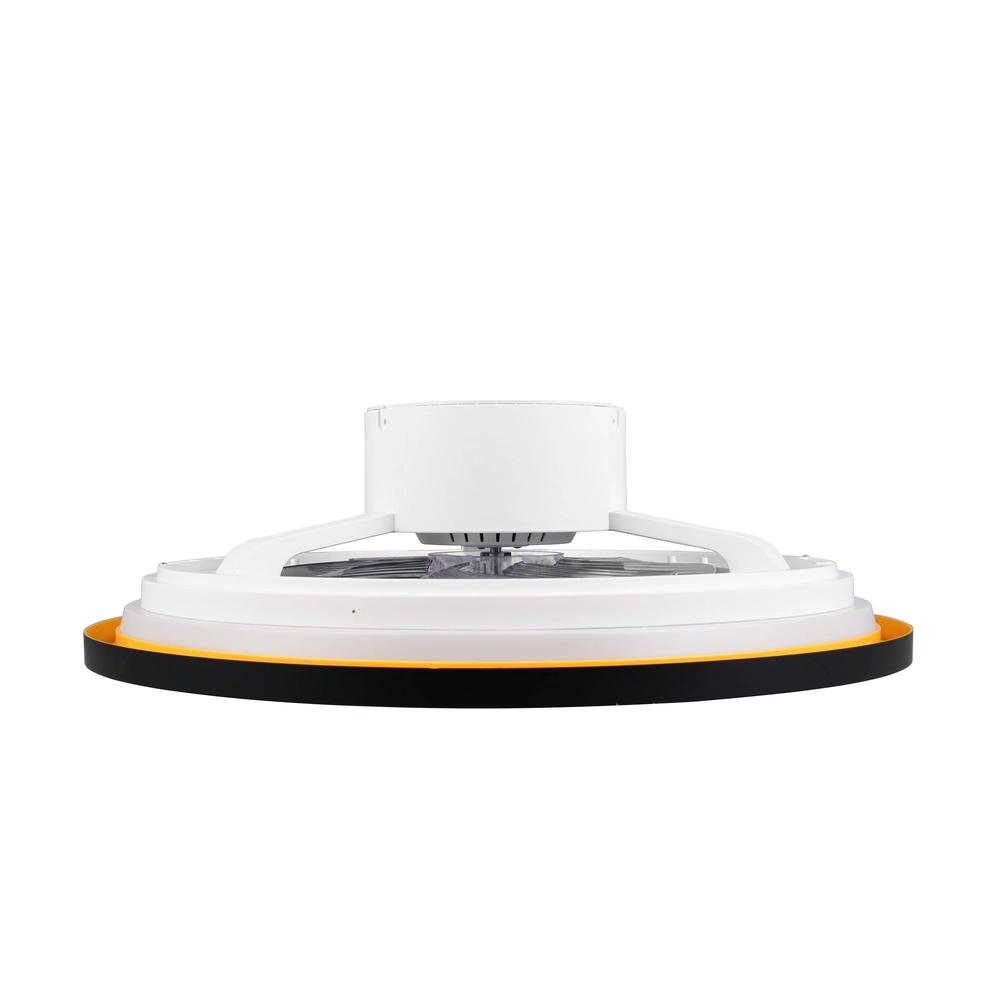 Ceiling fan Varpula black with gold Trio 4017807688597
