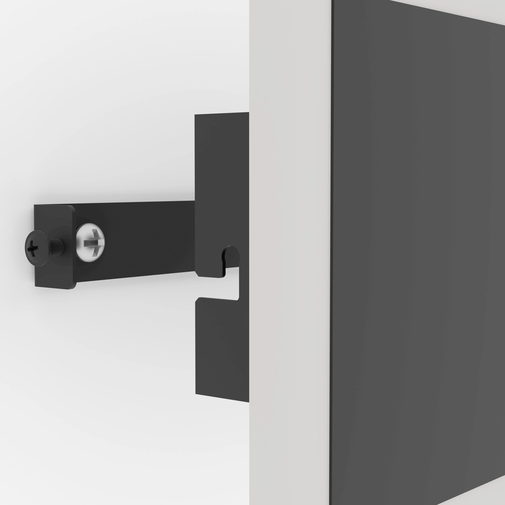 Sleek led wall lamp Talamello 1 Black Eglo 9008606316496