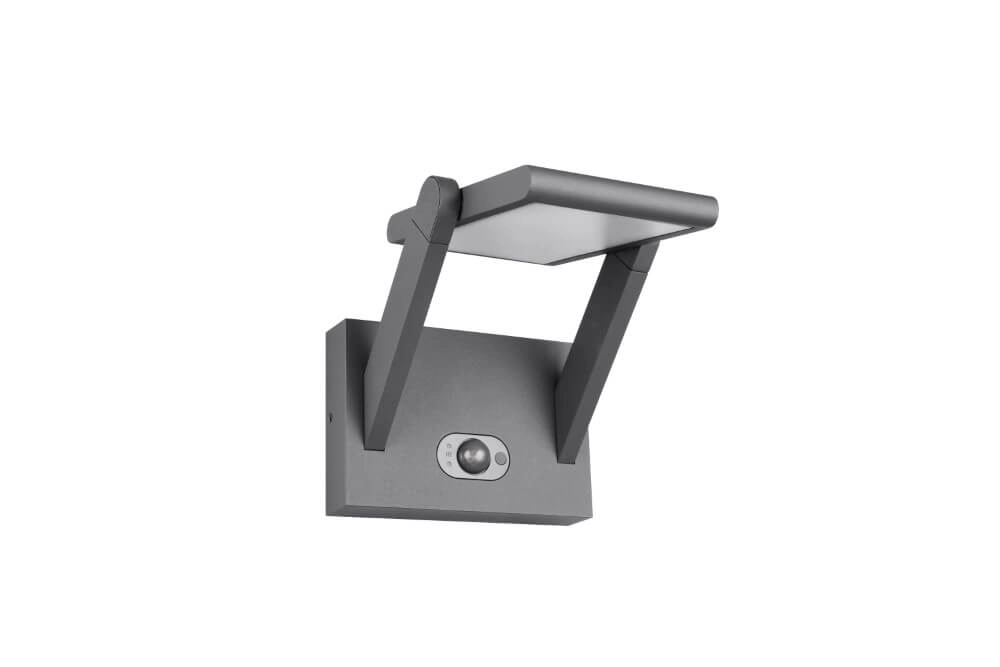 Hybrid solar wall lamp Malawi with sensor Trio 4017807622508