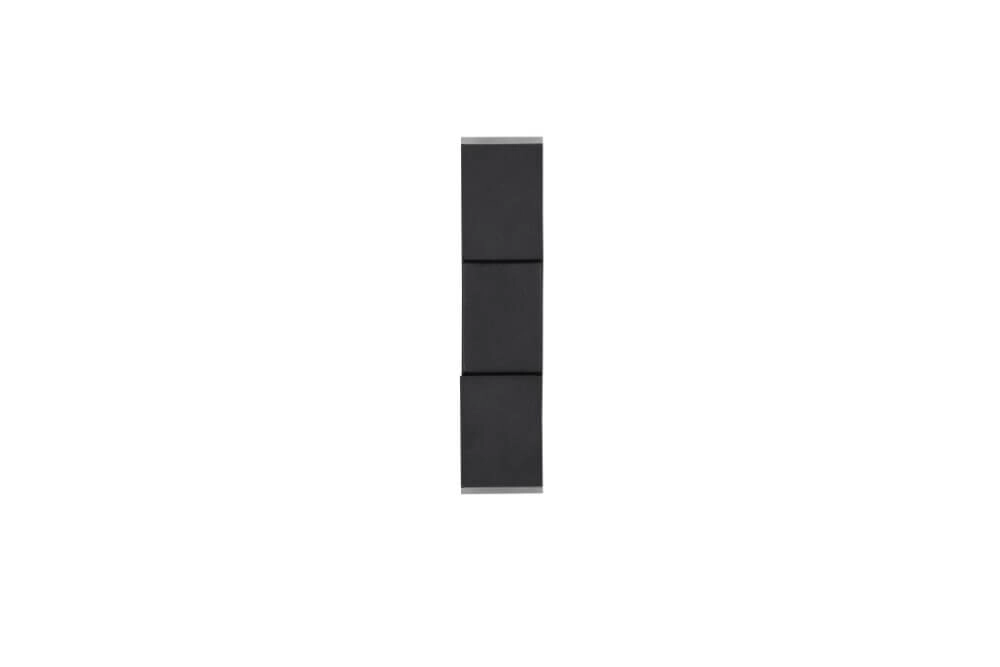 Black wall spot Raglan with LED Trio 4017807614725