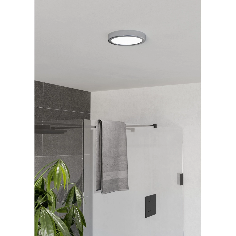 Chrome ceiling light Fueva 6 LED - Ø 16,6cm Eglo 9008606331055