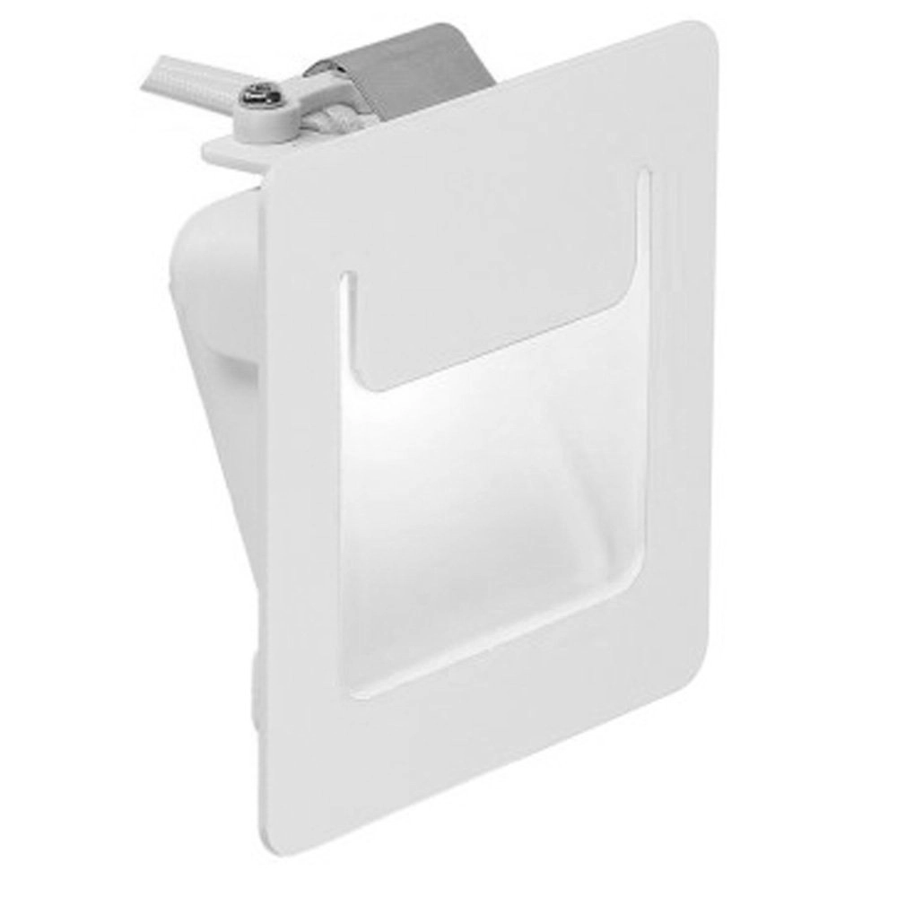 Square recessed light Downunder Pur 8cm white