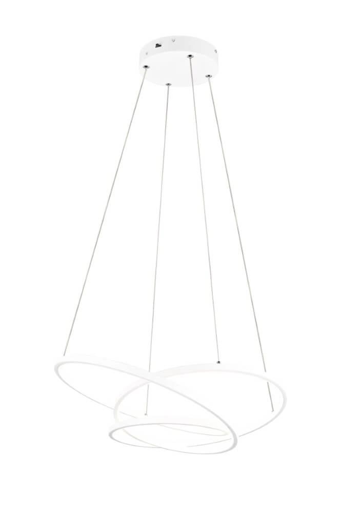 Vide pendant lamp Darvin white - 62cm Trio 4017807616033