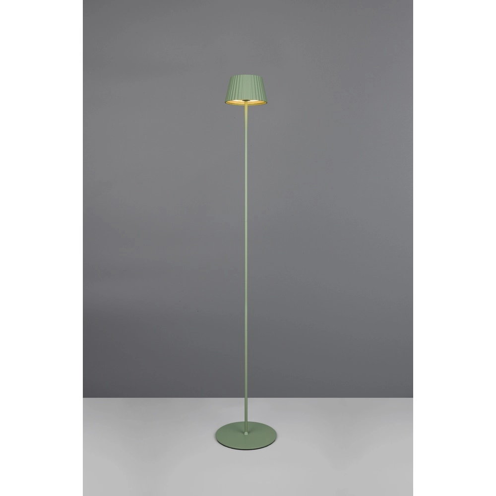 Floor lamp Suarez Pistachio Green Trio 4017807601763