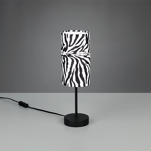 Table lamp Zebara zebra print Trio 4017807678345