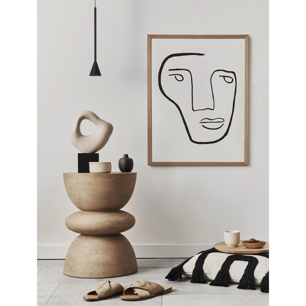 Pendant lamp Net Single Black Lyora 5212017445278