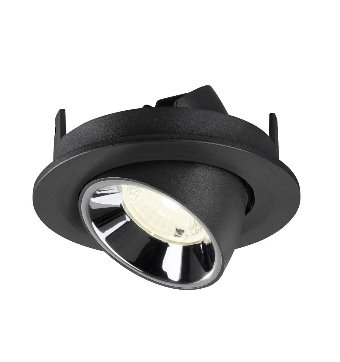 Recessed spotlight Numinos Gimble S black/chrome 4000K - 40deg SLV 4024163313346
